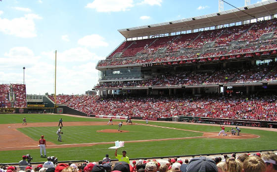 Game action - Great American Ballpark