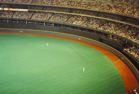 Riverfront's outfield - Cincinnati, Ohio