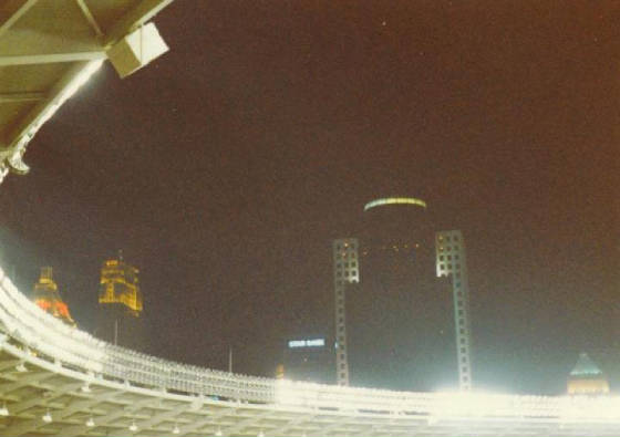 Cincy's skyline from the upper deck