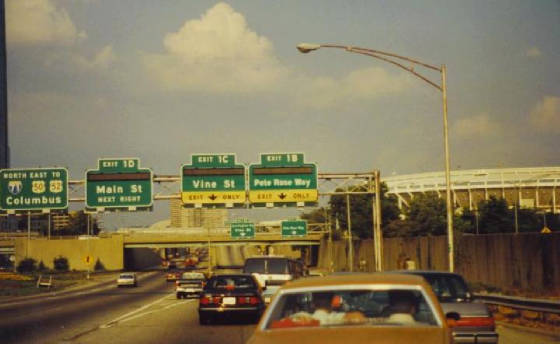 Pete Rose Way - Cincinnati, Ohio